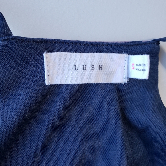 LUSH Red Floral Surplice Maxi Dress - Picture 5 of 6